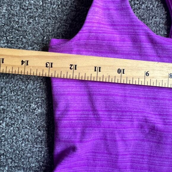 Beyond Yoga Heathered Magenta Racerback Tank - Picture 6 of 9